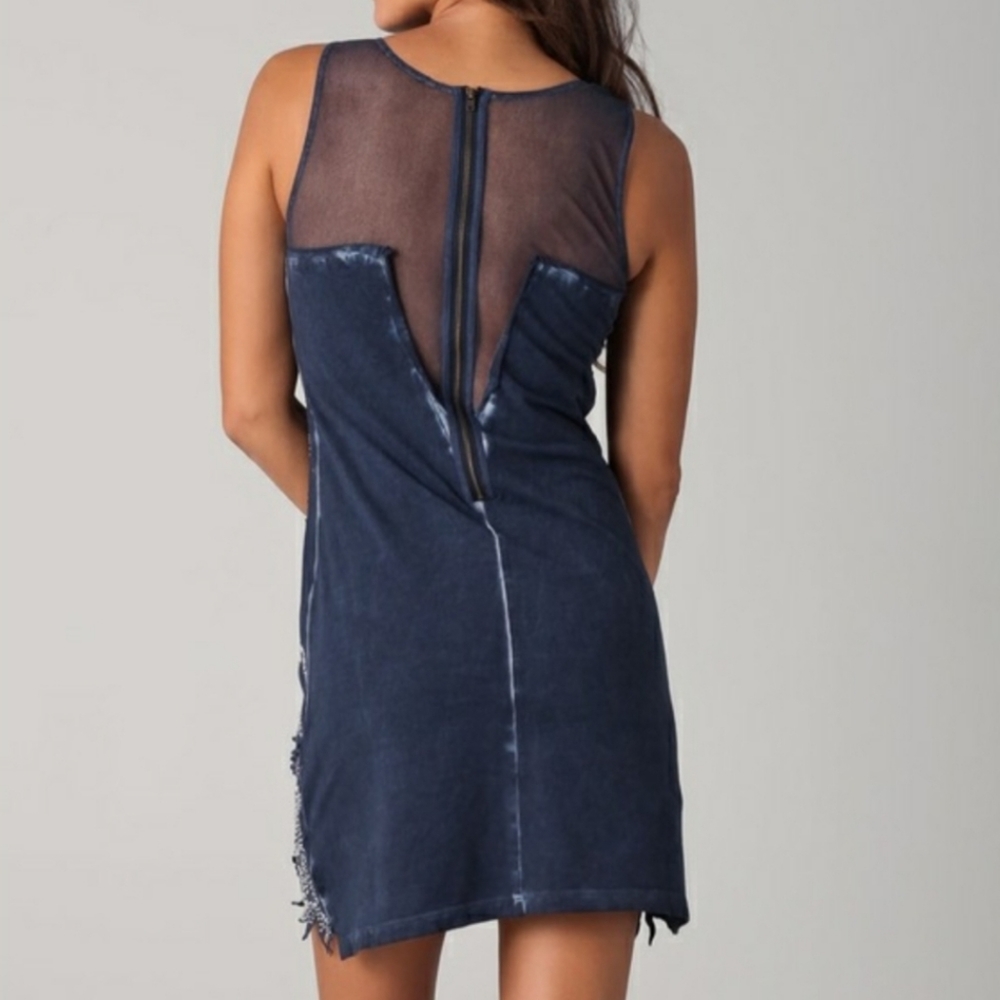 🚫SOLD🚫Free people Ice Ice Baby beaded mini shift dress - Picture 2 of 6